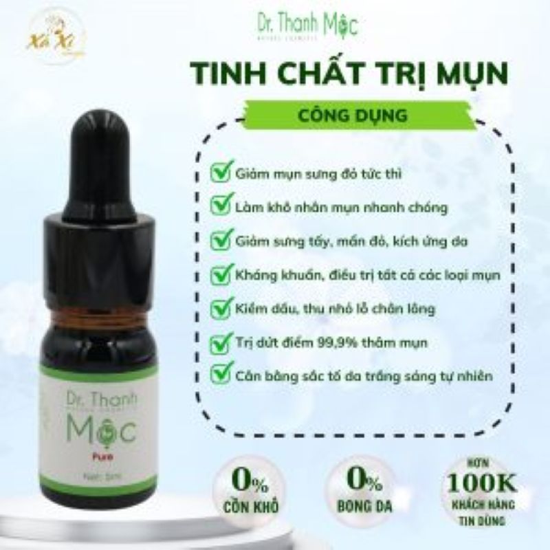 Dr Thanh Mộc trị mụn: Công dụng và tác dụng vượt trội
