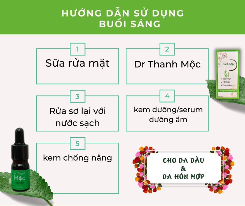 Hướng Dẫn Cách Sử Dụng Serum Dr Thanh Mộc