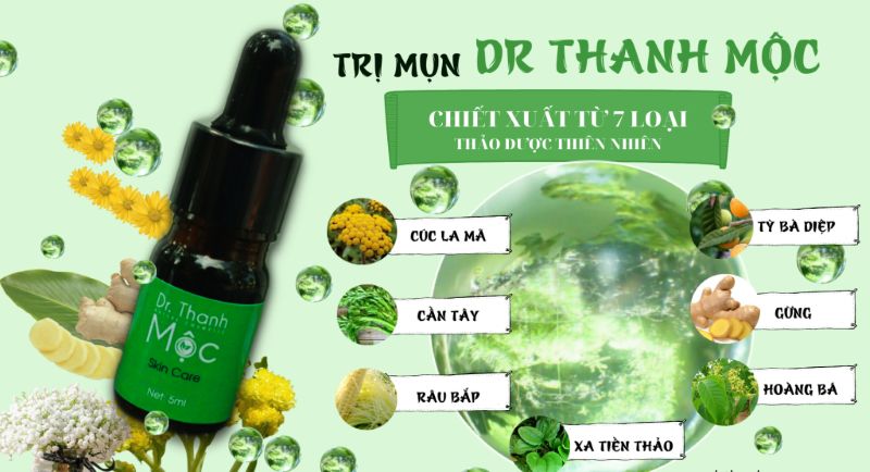 Thành Phần Chính Của Serum Dr Thanh Mộc