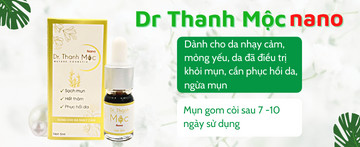 serum dr thanh mộc trị mụn